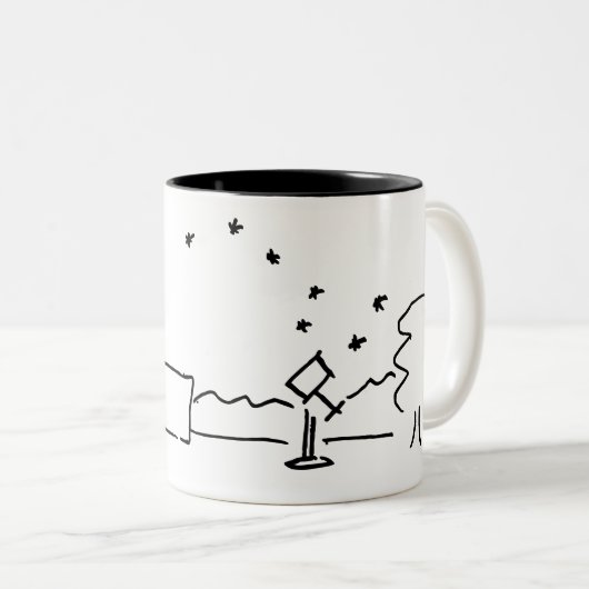 Mug d'Astro Breckland blanc (sans texte) (Devant droit)