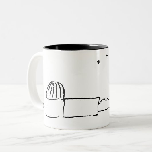 Mug d'Astro Breckland blanc (sans texte) (Devant gauche)