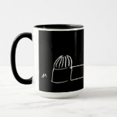 Mug d'Astro Breckland noir (sans texte) (Gauche)