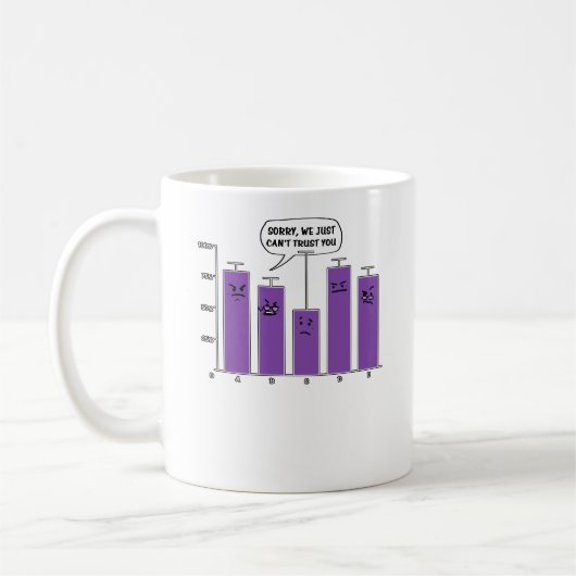 Mug Data Analysis Science Geek Nerd plaisanterie (Gauche)