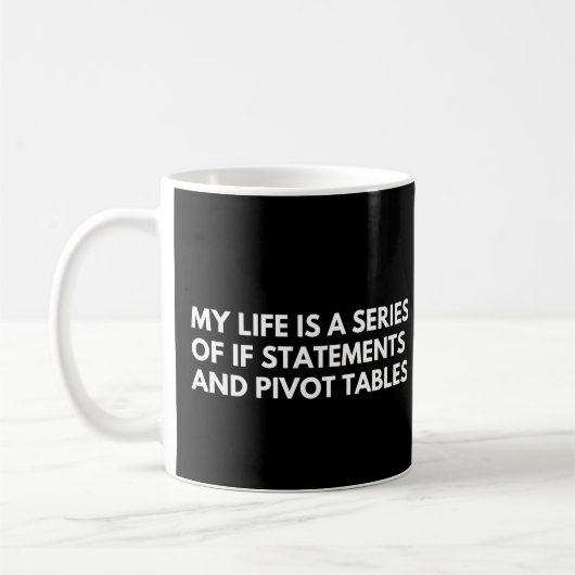 Mug Data Analysts Drôle Data Disant (Gauche)