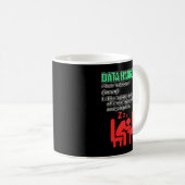Mug Data Hangover Définition Data Scientist Analyst Gr (Devant droit)