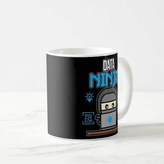 Mug Data Ninja Analyste de données Scientifique inform (Devant droit)