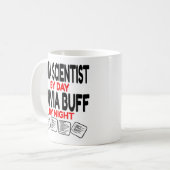 Mug Data Scientist aime jouer à des essais (Devant gauche)