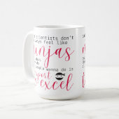 Mug Data Scientist Ninjas (pour les femmes en technolo (Devant gauche)