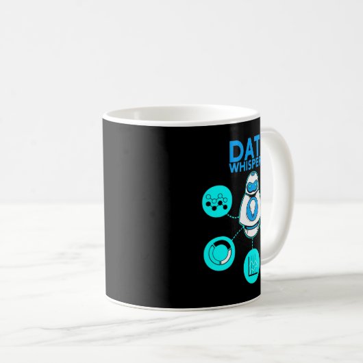 Mug Data Whisperer Tech Engineer Mis Analyst Software  (Devant droit)