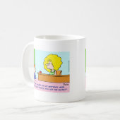 Mug date d'anniversaire de professeur (Devant gauche)