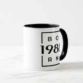 Mug Date de naissance 1988 (Devant droit)