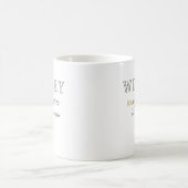 Mug Date d'enregistrement de l'amour éternel de l'épou (Centre)