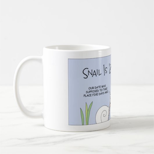 Mug date d'escargot (Gauche)