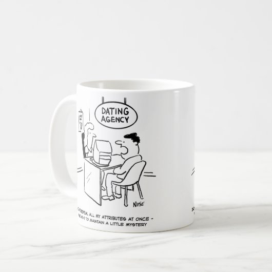 Mug Dating Agency - ne divulguez pas tous mes attribut (Devant gauche)