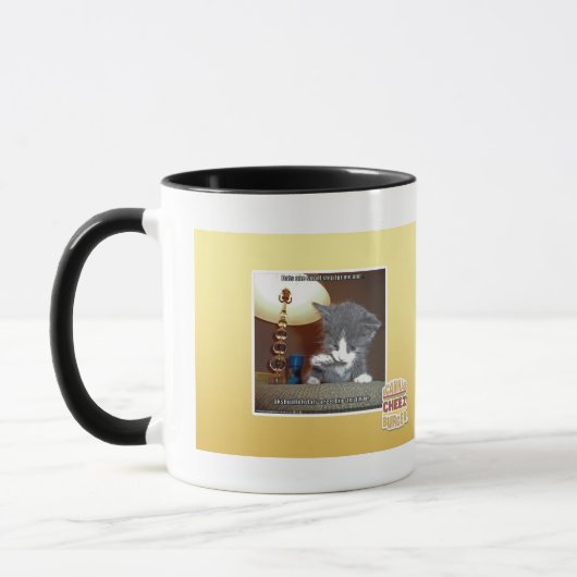 Mug Dats une petite fourrure d'étape je (Gauche)