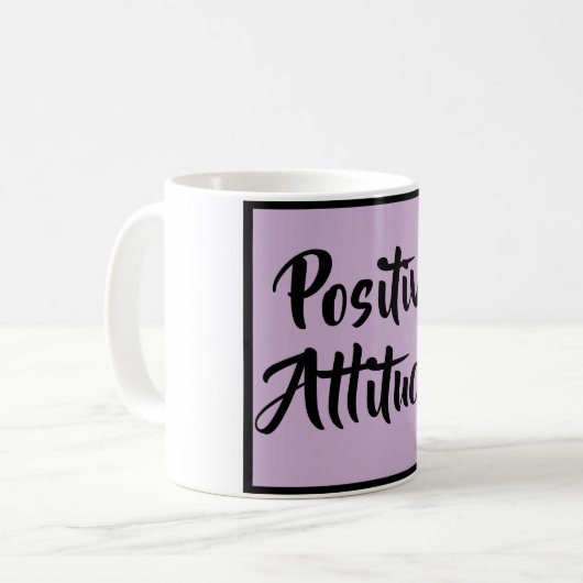 Mug d'attitude positive (Devant gauche)