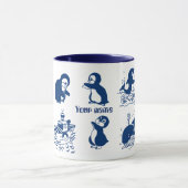 Mug Dauphin, baleines et pingouins (Centre)