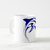 Mug Dauphin bleu (Devant gauche)