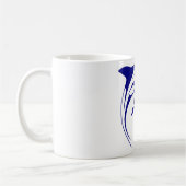 Mug Dauphin bleu (Gauche)