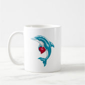 Mug Dauphin bleu (Gauche)