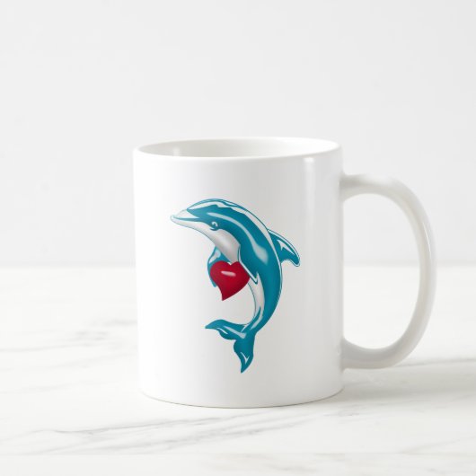 Mug Dauphin bleu (Droite)