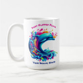 Mug Dauphin coloré (Gauche)