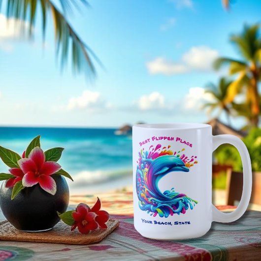 Mug Dauphin coloré