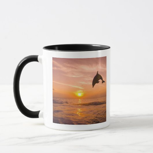 Mug Dauphin de Bottlenose sautant 2 (Gauche)