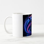 Mug Dauphin de l'océan au coucher du soleil (Gauche)