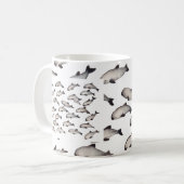 Mug dauphin de marsouin du vaquita 30 (Devant gauche)
