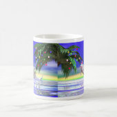 Mug Dauphin de Noël tropical (Centre)