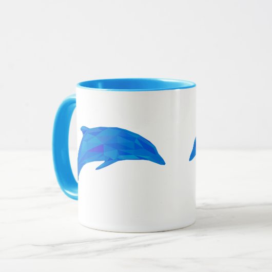 Mug Dauphin de saut à basse densité (Devant gauche)