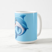 Mug Dauphin joueur (Devant droit)