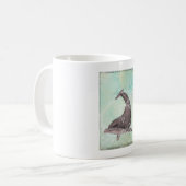 Mug Dauphin se balançant dans l'eau verte Cool (Devant gauche)