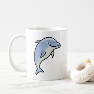 Mug Dauphin Souriant Mignon