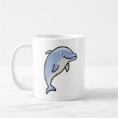 Mug Dauphin Souriant Mignon (Gauche)