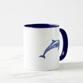 Mug Dauphin spatial (Devant droit)