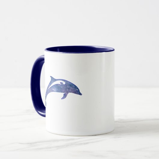 Mug Dauphin spatial (Devant gauche)