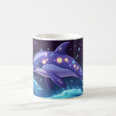 Mug dauphin Style de dessin animé vibrant Mignon Coff (Centre)