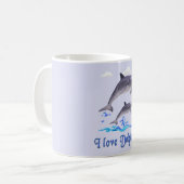Mug Dauphins (Devant gauche)