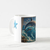 Mug Dauphins (Devant gauche)