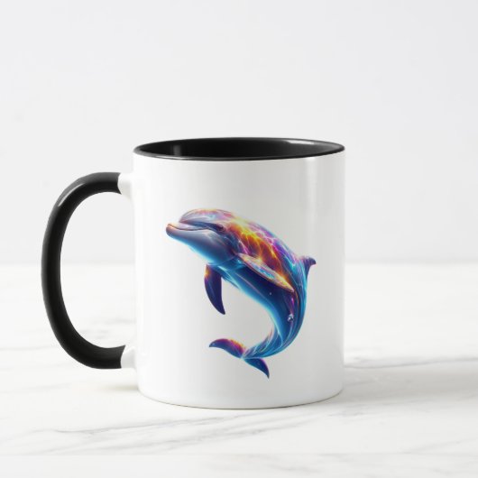 Mug Dauphins Colorés Arts Mignons (Gauche)