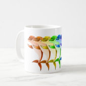 Mug Dauphins d'arc-en-ciel (Devant gauche)