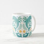 Mug Dauphins Joueurs Océan tropical (Devant droit)