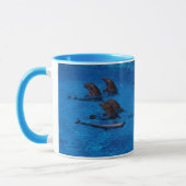 Mug « dauphins perdus » by mysteryella (Gauche)
