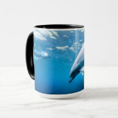 Mug Dauphins sous-marins (Devant gauche)