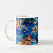 Mug Dauphins sous-marins Coral Reef (Gauche)
