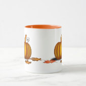 Mug d'automne avec Citrouille (Centre)