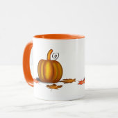 Mug d'automne avec Citrouille (Devant gauche)