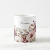 Mug d'automne avec Citrouilles et fleurs (Centre)