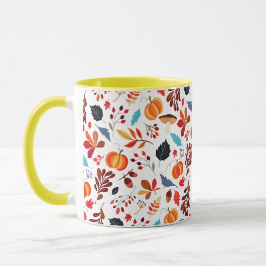 Mug d'automne motif (Gauche)