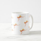 Mug d'automne personnalisé - Vibes d'automne perso (Devant droit)