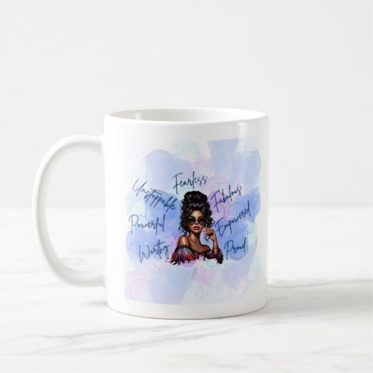 Mug d'autonomisation sans peur et fabuleux (Gauche)